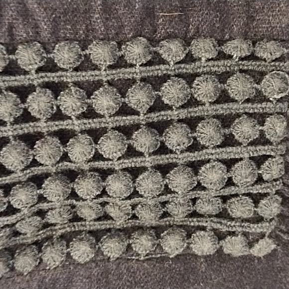 Boden Navy 100% Cotton Velvet Midi Dress W/ Embroidery Detail - Picture 3 of 11